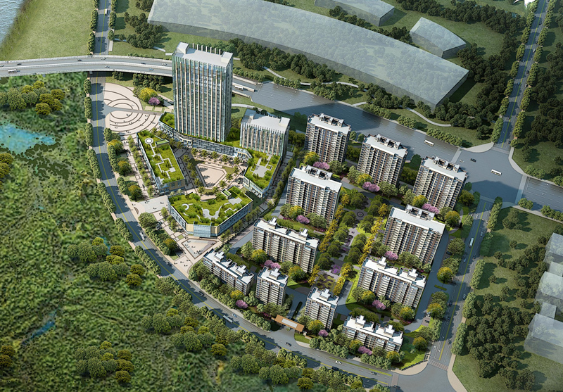 居安城市中心廣場(chǎng)